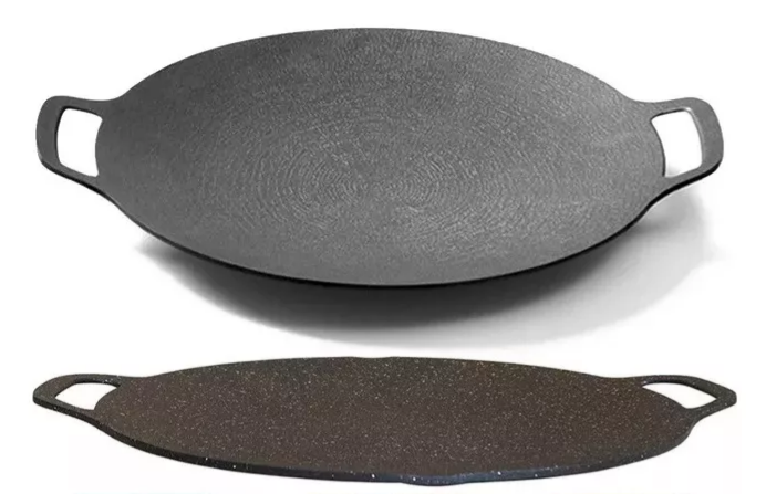 🔥 Budare Antiadherente 30 cm – Arepas, Cachapas y Parrilla SIN Que Se Peguen 🔥