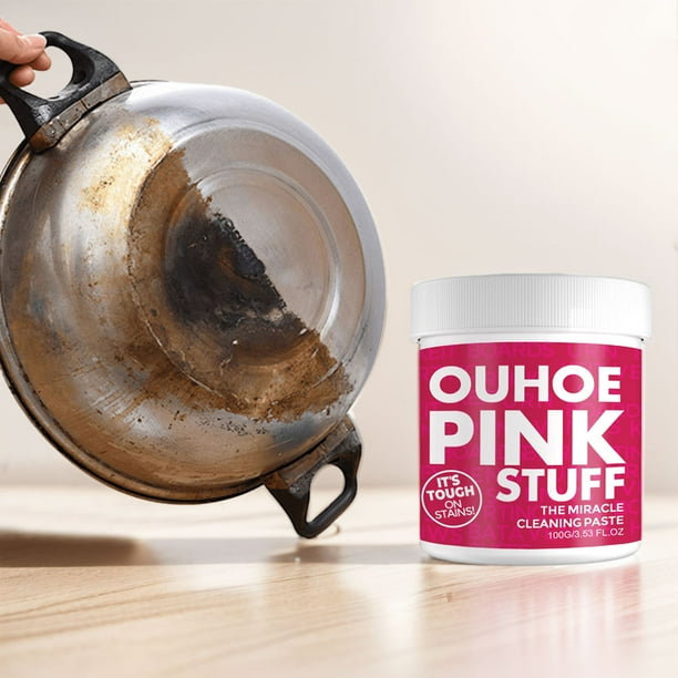 🩷 OUHOE PINK STUFF – Pasta Limpiadora Mágica Multiuso