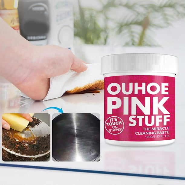 🩷 OUHOE PINK STUFF – Pasta Limpiadora Mágica Multiuso
