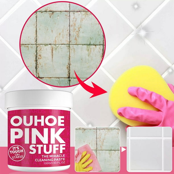 🩷 OUHOE PINK STUFF – Pasta Limpiadora Mágica Multiuso