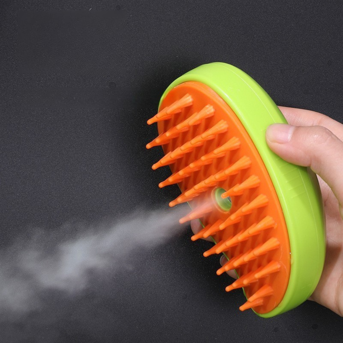 🐾 Cepillo a Vapor para Mascotas – Limpieza Profunda, Pelaje Suave y Relajación en cada Cepillado