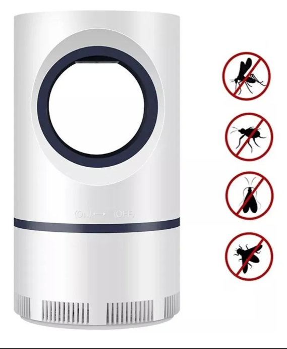 Lámpara Repelente Mata Mosquitos UV – Elimina Mosquitos Sin Olores ni Químicos
