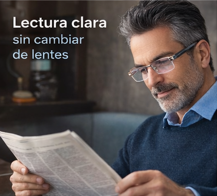 LENTES SMART RT90 – FLEX FOCUS Y FILTRO AZUL (1.0 a 3.0 Dioptrías)